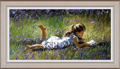 Poetry in the Meadow by Sherree Valentine Daines - Framed Limited Edition on Canvas