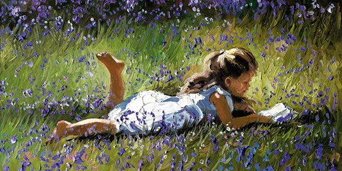 Poetry in the Meadow by Sherree Valentine Daines - Limited Edition on Canvas